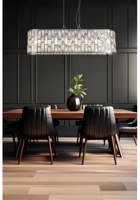 Searchlight 65818-8AB - Luster na reťazi BIJOU 8xE14/40W/230V