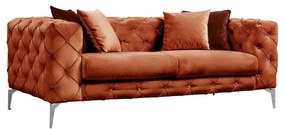 Luxusná dvojmiestna pohovka ComoDeluxe - oranžová