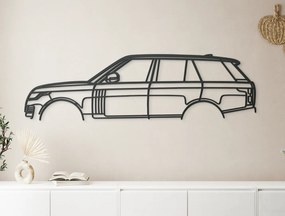 drevko Obraz Range Rover Vogue Rozmer obrazu: 24,5 x 86 cm, Farba dekorácie: Čierna