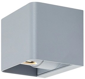 Rabalux 77170 vonkajšie nástenné LED svietidlo Hallstatt, 10 W, sivá