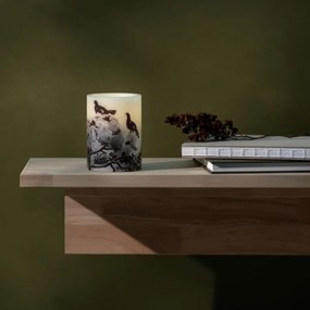 LED sviečka Winter Capercaillie 10cm