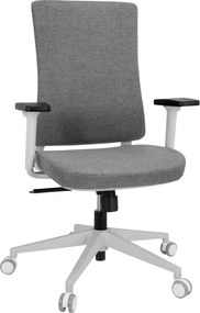 XXXLutz OTOČNÁ STOLIČKA, plochá tkanina, sivá MID.YOU - Online Only kancelárie - 001918055601