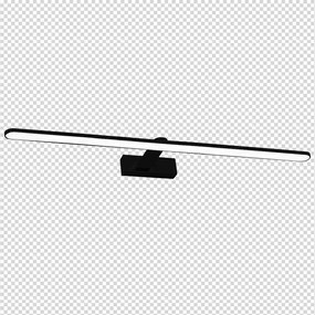 Nástenné LED svietidlo Splash, 1x LED 21w, 4000k, (100 cm), b