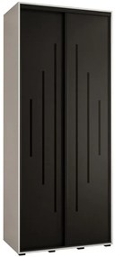 Skriňa 45 Canaris 12 120 biela/čierna/čierna