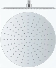 Slezák - RAV Hlavová sprcha okrúhla kovová ø 30 cm - KS0001, Chróm