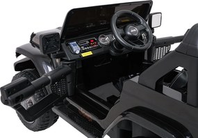 Ramiz Jeep Wrangler Rubicon LIFT elektrické autíčko pre deti čierne