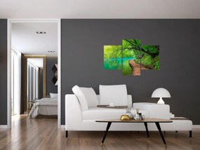 Obraz - Plitvické jazerá (90x60 cm)