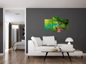 Obraz - Plitvické jazerá (90x60 cm)