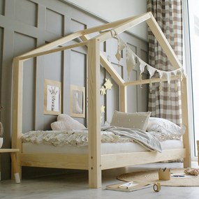 Detská domčeková posteľ HOUSEBED klasik Veľkosť postele: 180/100