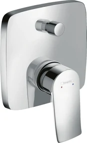 Hansgrohe Metris New, vaňová batéria pod omietku, chrómová, HAN-31454000