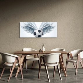 Obraz - Balón s krídlami (120x50 cm)
