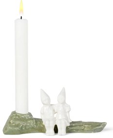 Vianočný kameninový svietnik Kähler Design Christmas Tales, dĺžka 19 cm