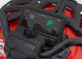 Ramiz Štvorkolka Can Am Outlander ATV červená