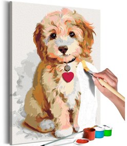 Obraz - maľovaný podľa čísel Dog Puppy