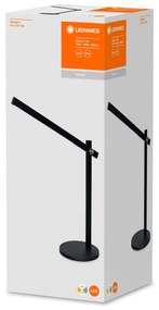 LEDVANCE Stolná LED lampička PANAN, 7W, teplá biela-studená biela, čierna