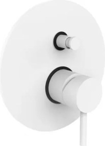 Paffoni Light sprchová a vaňová batéria vrátane podomietkového telesa biela LIG015BO