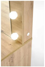 Toaletný stolík Hollywood XL, dub artisan