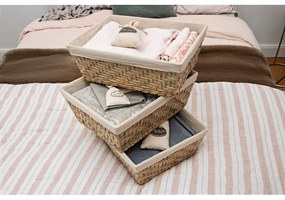 Úložný kôš z rákosia Compactor Rush, 38,5 x 28,5 cm