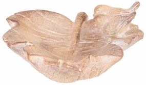 Napájadlo pre vtáčiky List vtáčik, MgO keramika 21 x 18 x 7 cm
