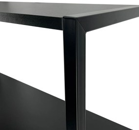 Regál PRAMONI 40x192 cm černý