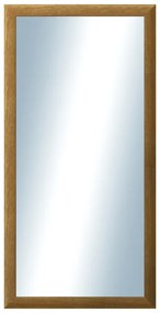 DANTIK - Zrkadlo v rámu, rozmer s rámom 50x100 cm z lišty LEDVINKA hnedá (1441)