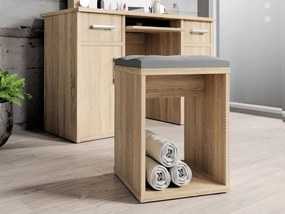 Stolička so sedákom ku kozmetickému toaletnému stolíku