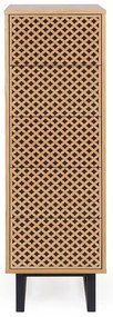 Komoda v dubovom dekore Woodman Camden Diamond, 40 x 123 cm
