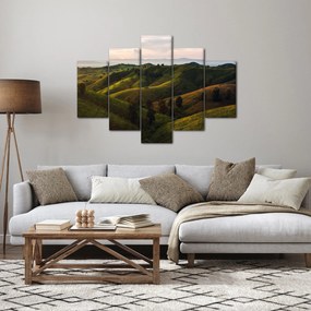 Obraz - Výhľad na thajské kopčeky (150x105 cm)