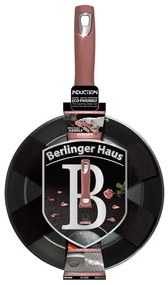 BERLINGER HAUS - Panvica 28cm iRose odnímateľná rukoväť+ plastový veko
