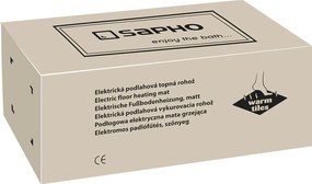 Sapho Sapho, WARM TILES elektrická podlahová vykurovacia rohož 3,0m2, 500W, WTM30