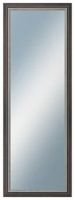 DANTIK - Zrkadlo v rámu, rozmer s rámom 50x140 cm z lišty AMALFI čierna (3118)