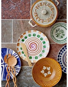 Hnedá miska z kameniny 860 ml Heikki – Bloomingville