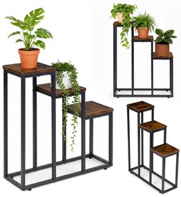 ModernHome Stojan na kvety - 3 police, ModernHome