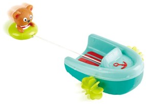 Hape Naťahovacia lodička s medvedíkom