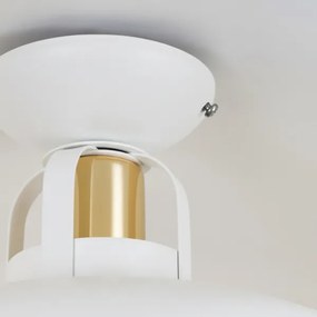 Brilagi - LED Prisadený luster FLAMENGO 1xE27/60W/230V biela