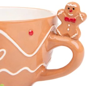 Hrnček BISCOTTO hnedý 873312 400 ml