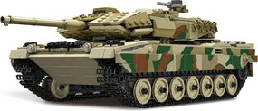 LEAN Toys Stavebnicové kocky – vojenský tank Leopard s diaľkovým ovládaním RC, 1100 dielov
