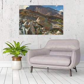 Obraz - John Singer Sargent, Simplon Pass, reprodukcia (90x60 cm)