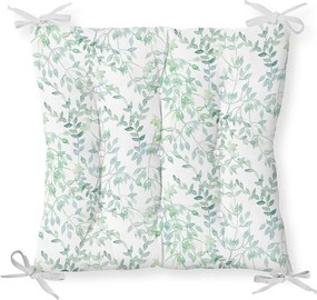 Sedák s prímesou bavlny Minimalist Cushion Covers Delicate Greens, 40 x 40 cm
