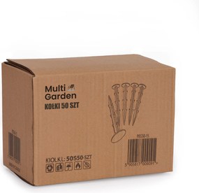 MultiGarden Kolíky na upevnenie agrotextílie - 50 ks. 15 cm MultiGarden
