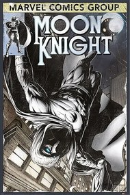 Plagát, Obraz - Moon Knight - Comic Book Cover, (61 x 91.5 cm)