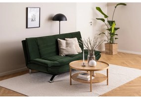 Okrúhly konferenčný stolík v dekore duba v prírodnej farbe ø 80 cm Banbury – Actona