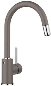 Blanco MIDA-S drezová batéria s vyťahovacou sprškou šedá vulkán 526 967
