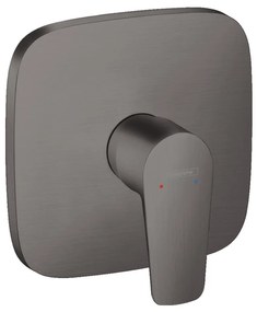 Hansgrohe Talis E, sprchová batéria pod omietku, kefovaná čierna chrómová, HAN-71765340