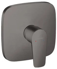 Hansgrohe Talis E, sprchová batéria pod omietku, kefovaná čierna chrómová, HAN-71765340