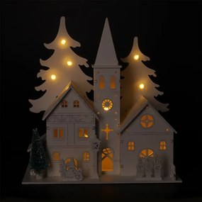 Brilagi - LED vianočná dekorácia LED/2xAA kostolík