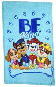 Detský uterák PAW PATROL svetlo modrý 30X50cm Setino Tiahome