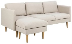 Rohová sedací souprava Milly 201 cm béžová univerzální