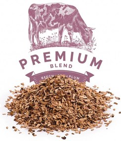 KAISER Hovädzie mäso - zmes hrubej štiepky na údenie Množstvo: 0,5kg