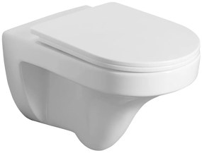 Aqualine Aqualine, DENICA závesná WC misa, Vortex Rimless, 36x52cm, biela, PS8512